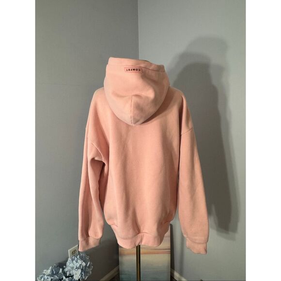 Comfrt Womes Pastel Edit Pullover Hoodie Sweatshirt Bubblegum Large - Picture 6 of 12